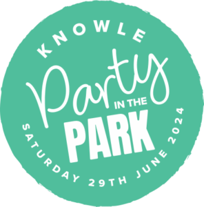 knowle party in the park logo design by colab digital