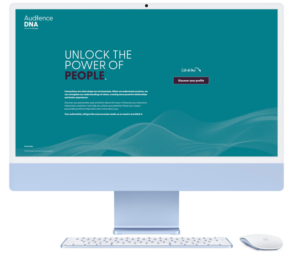 audience dna website design colab digital