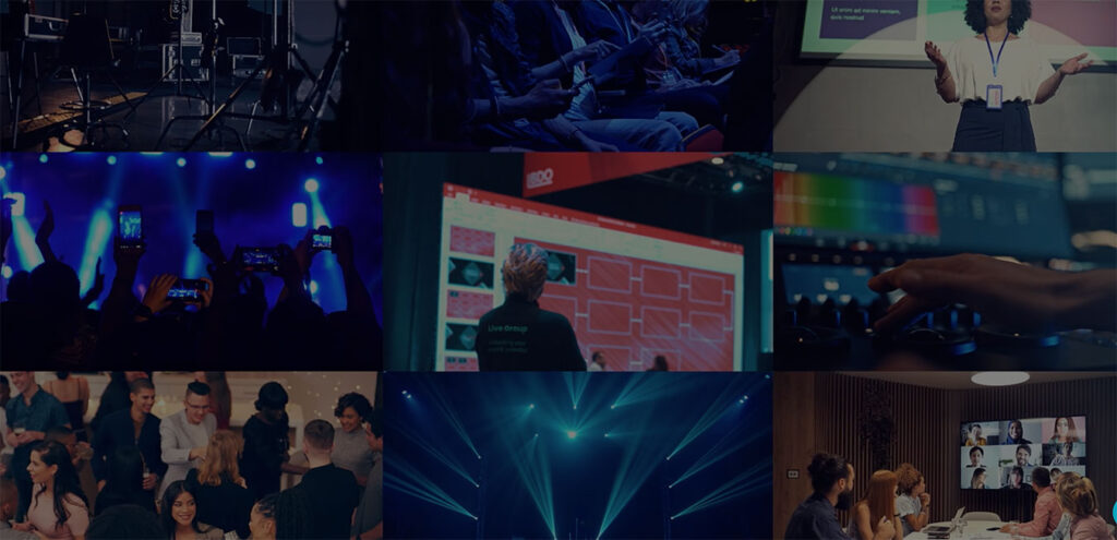 live group branding logo design colab digital