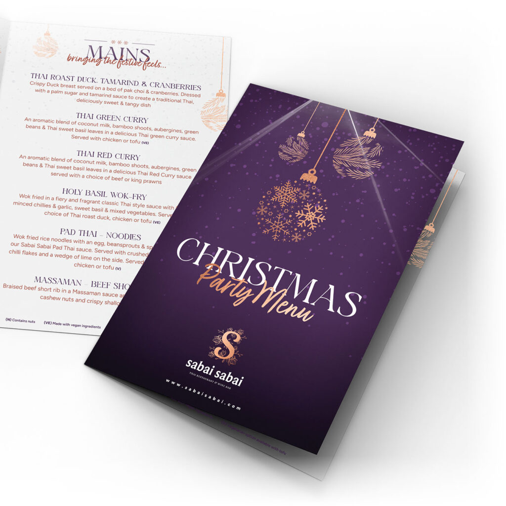 sabai sabai solihull christmas graphic design colab digital