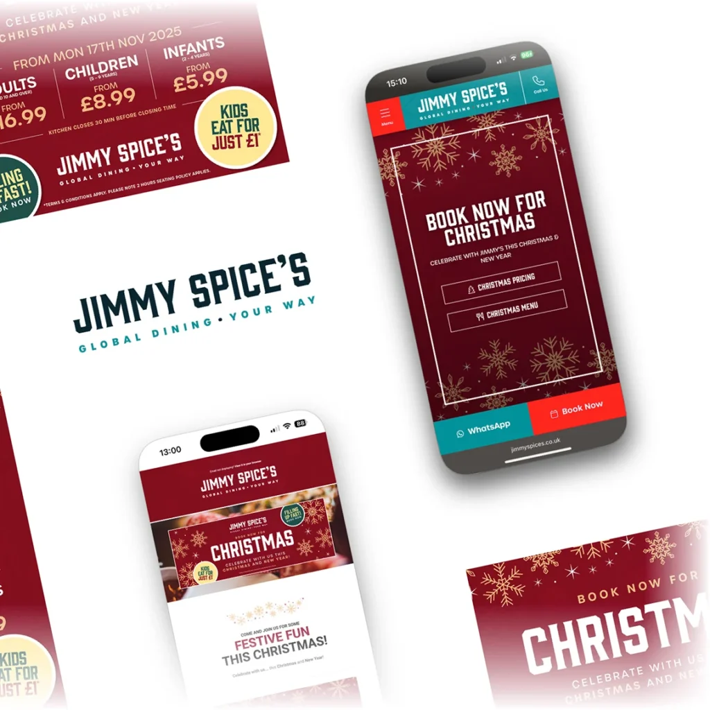 jimmy spices birmingham christmas campaign colab digital